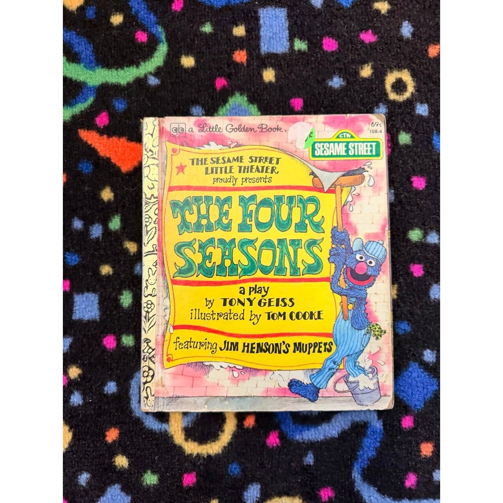 The four seasons Sesame Street goldenbook‎